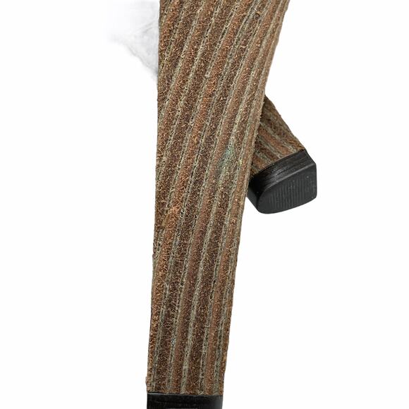 Elizabeth and James Platform Leather Colorblock Pattern Pumps Vero Cuoio 7B - Picture 10 of 12